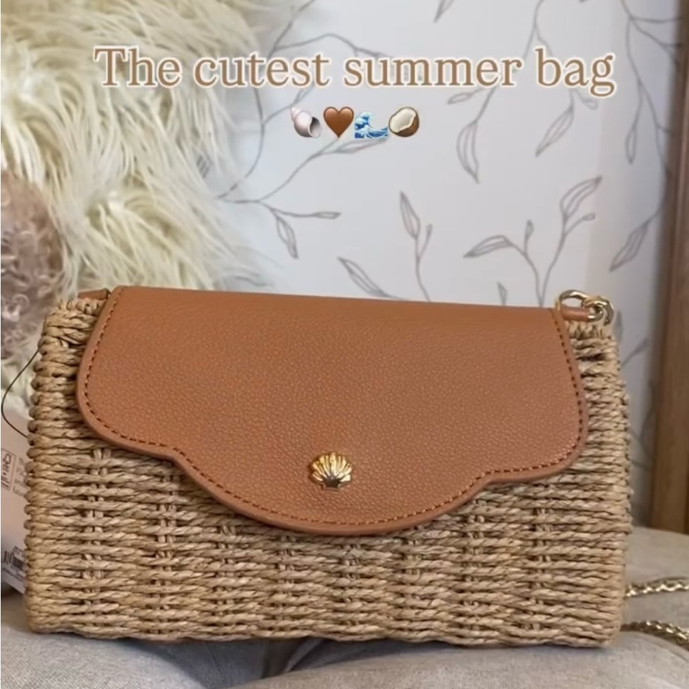 Lauren Conrad Wicker Clutch